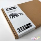 Elefánt Mama és Baba - DIY Papír Készlet