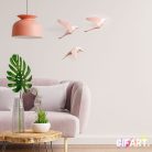 Pink Repülő Madarak- DIY Papír Készlet